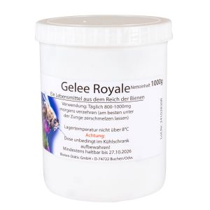 Gelee Royale pur in einer weißen Dose