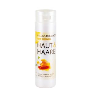 Pflegeduschgel für Hat & Haare in einer dünnen Flasche mit Klappdeckel