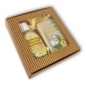 Geschenkset Schafmilchseife/Shampoo