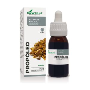 Propolis natural extract in Flasche mit Pipettenverschluss