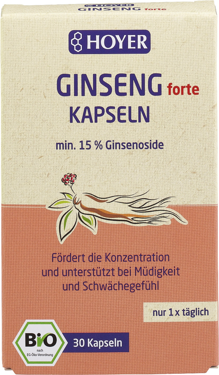 BIO Ginseng Kapseln 30 St.