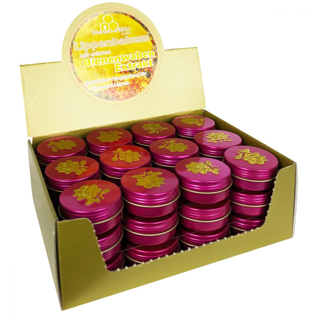 Lippenbalsam 14 ml Aufsteller Rose 36 St.