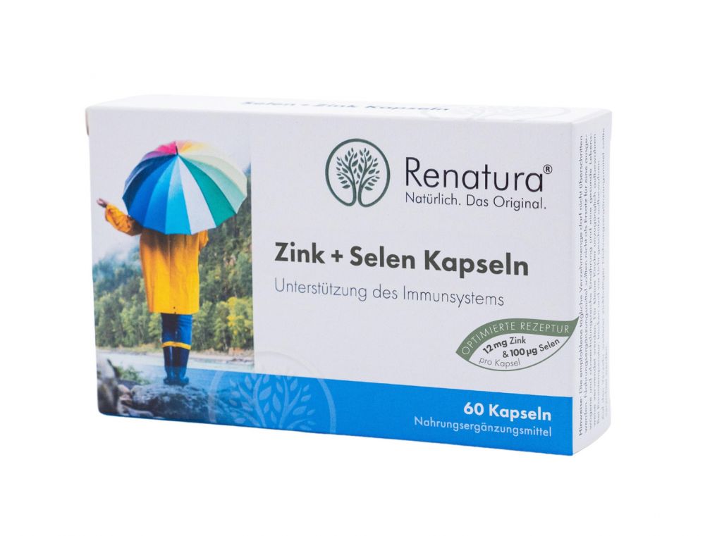 Zink + Selen Kapseln 60 St.
