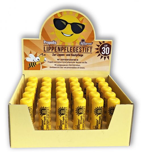 Aufsteller UV 30 Lippen-Pflegestift 30 Stück