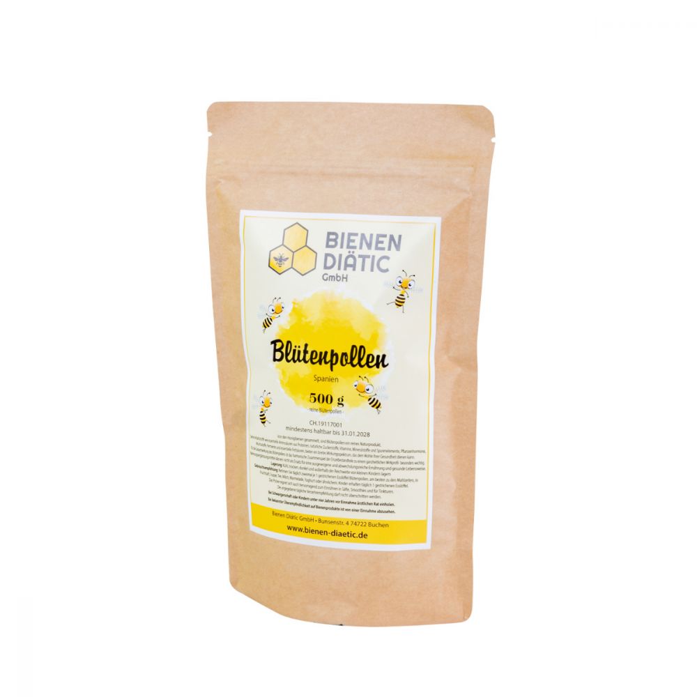 Blütenpollen-Granulat 500 g-Beutel